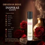 Obsidian Rose by Inspirae Scents Perfume 10ml – Long Lasting Rose Floral Woody Luxury Unisex Fragrance - Image 2