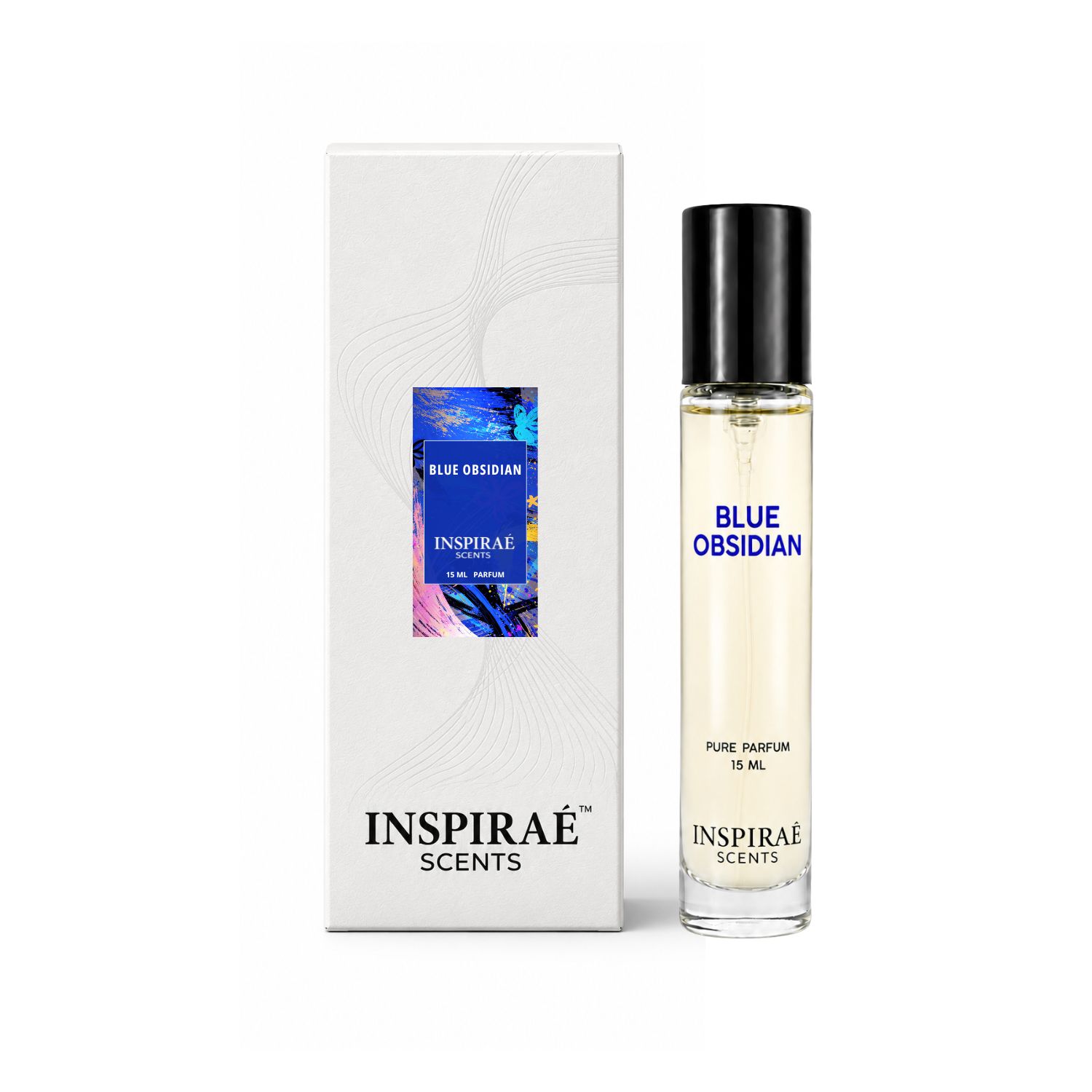 Blue_obsidian_by_ inspirae_scents BLUE OBSIDIAN Pure Parfum 15ml Long Lasting Fresh spicy Aromatic Luxury Perfume for Men - Image 1